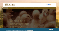 Desktop Screenshot of picksorganic.co.uk